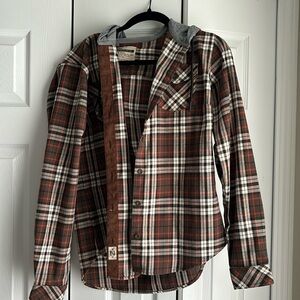 Women’s Flag Nor Fail hooded flannel
